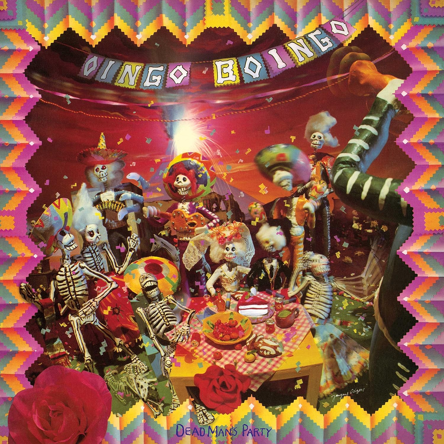 Oingo Boingo - Dead Man's Party LP - Interscope Records