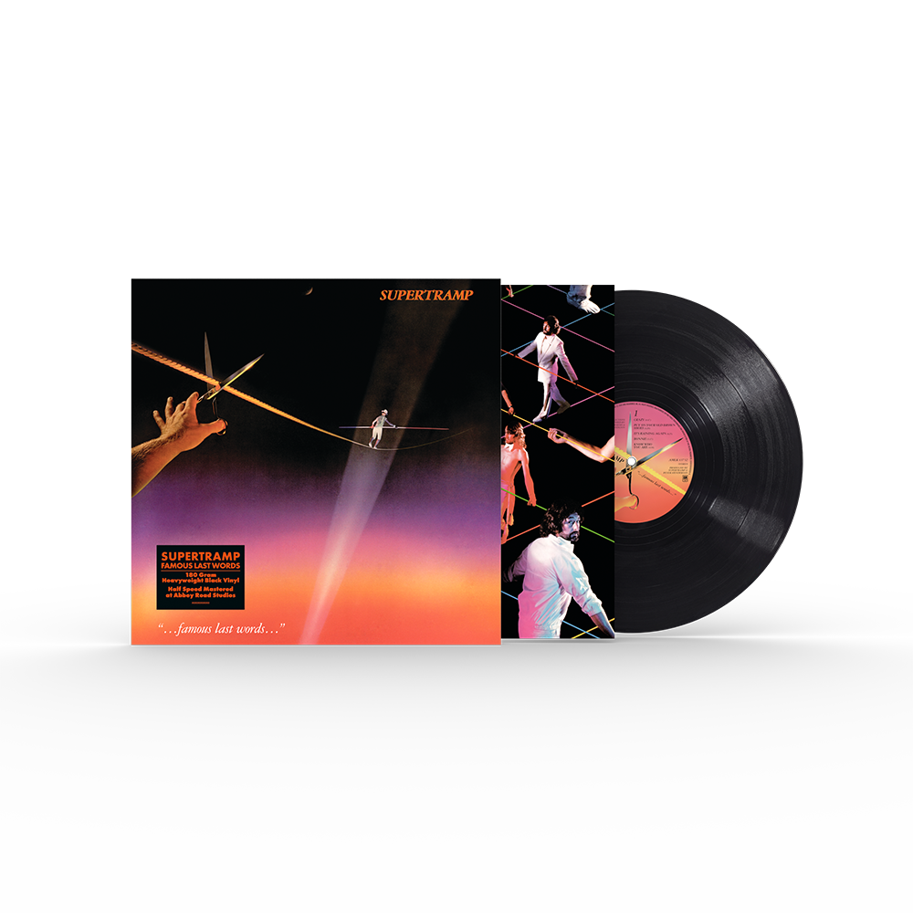 英LP Supertramp Famous Last Words 1stプレス Famous Last Words . . . 180g Half-Speed Master 1LP - Interscope