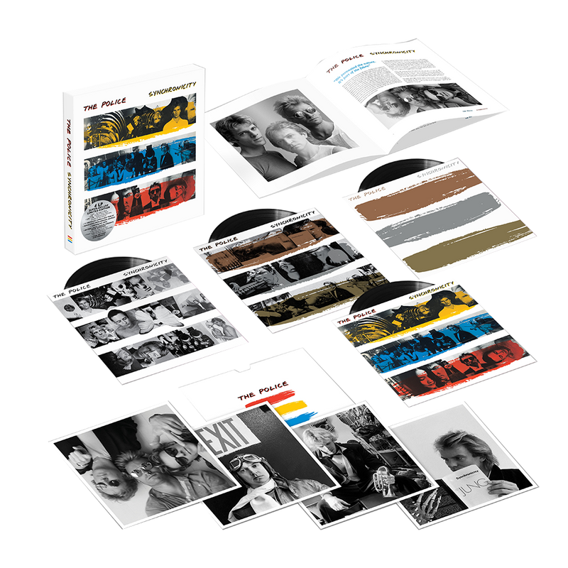 Synchronicity Super Deluxe Edition 4LP - Interscope Records