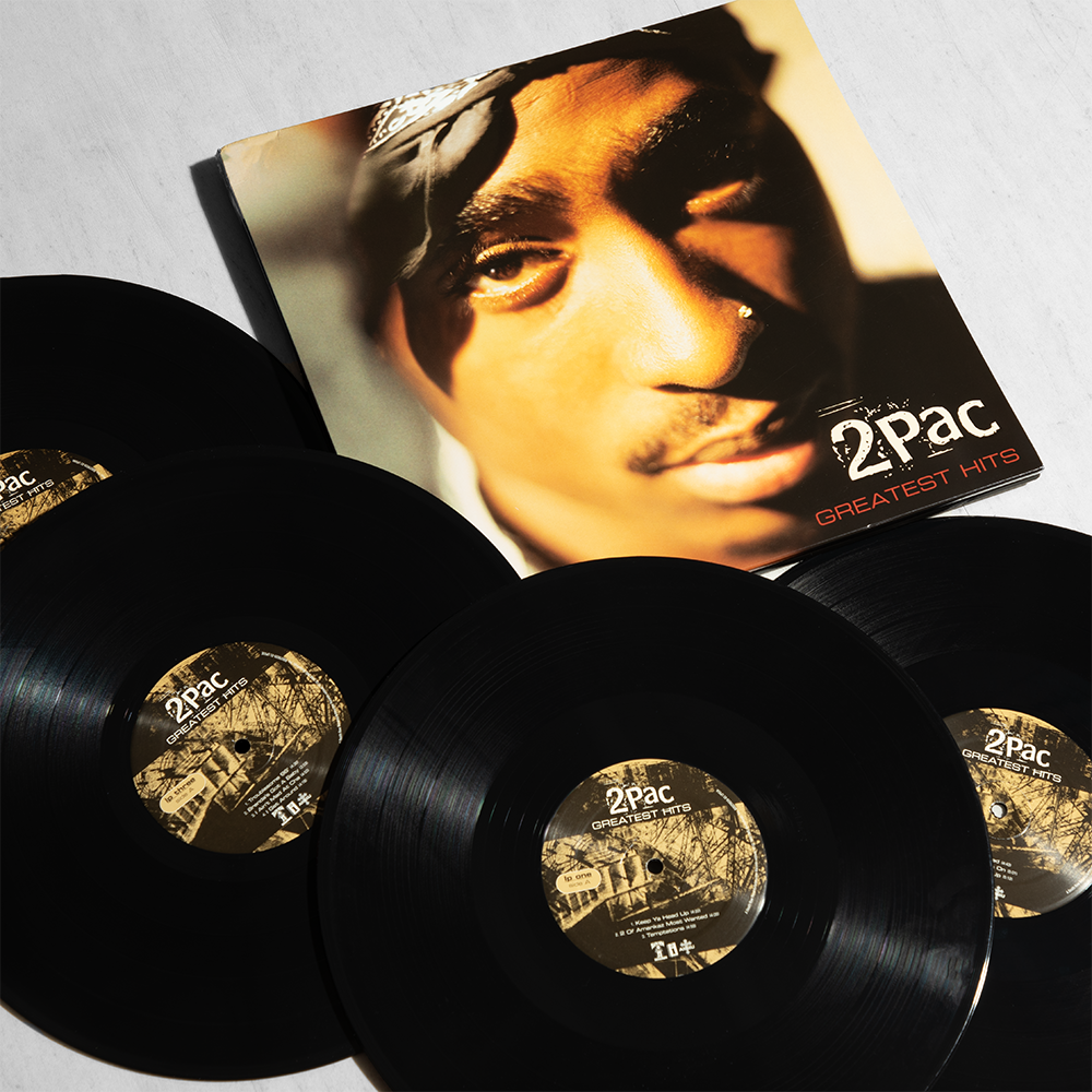 2Pac Greatest Hits' 4LP - Interscope Records 2Pac Greatest Hits' 4LP - Interscope Records