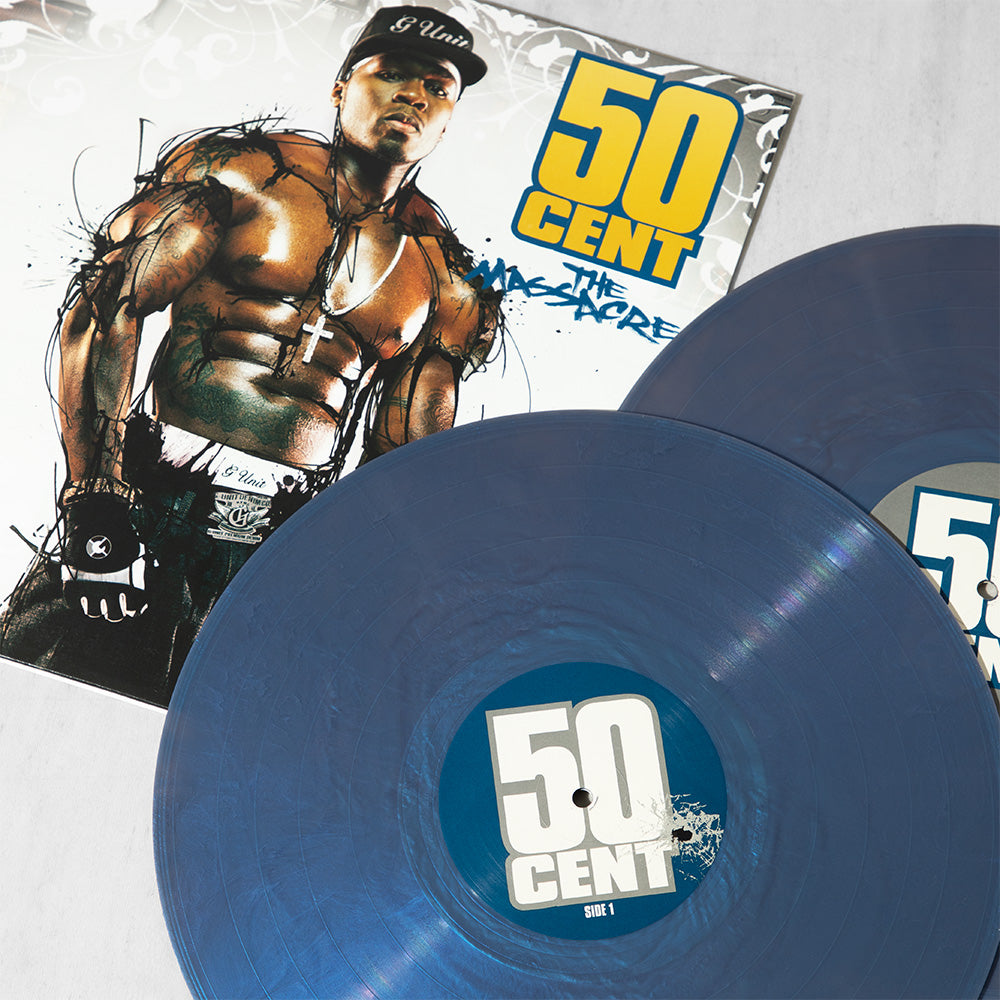 The Massacre - 20th Anniversary Blue Marble 2LP - Interscope Records