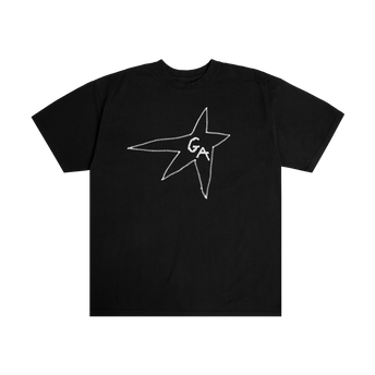 Gracie Abrams Black Star Stitch T-Shirt
