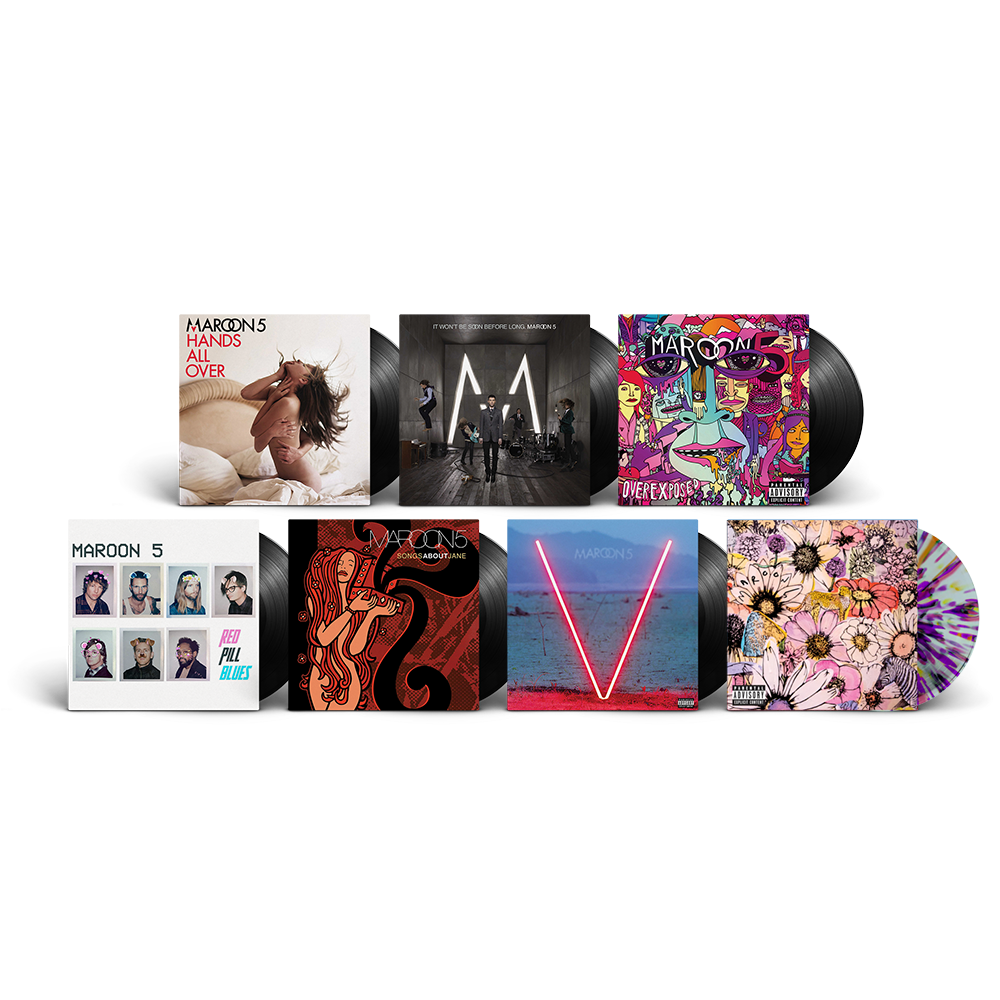 Maroon 5 Discography Vinyl Bundle