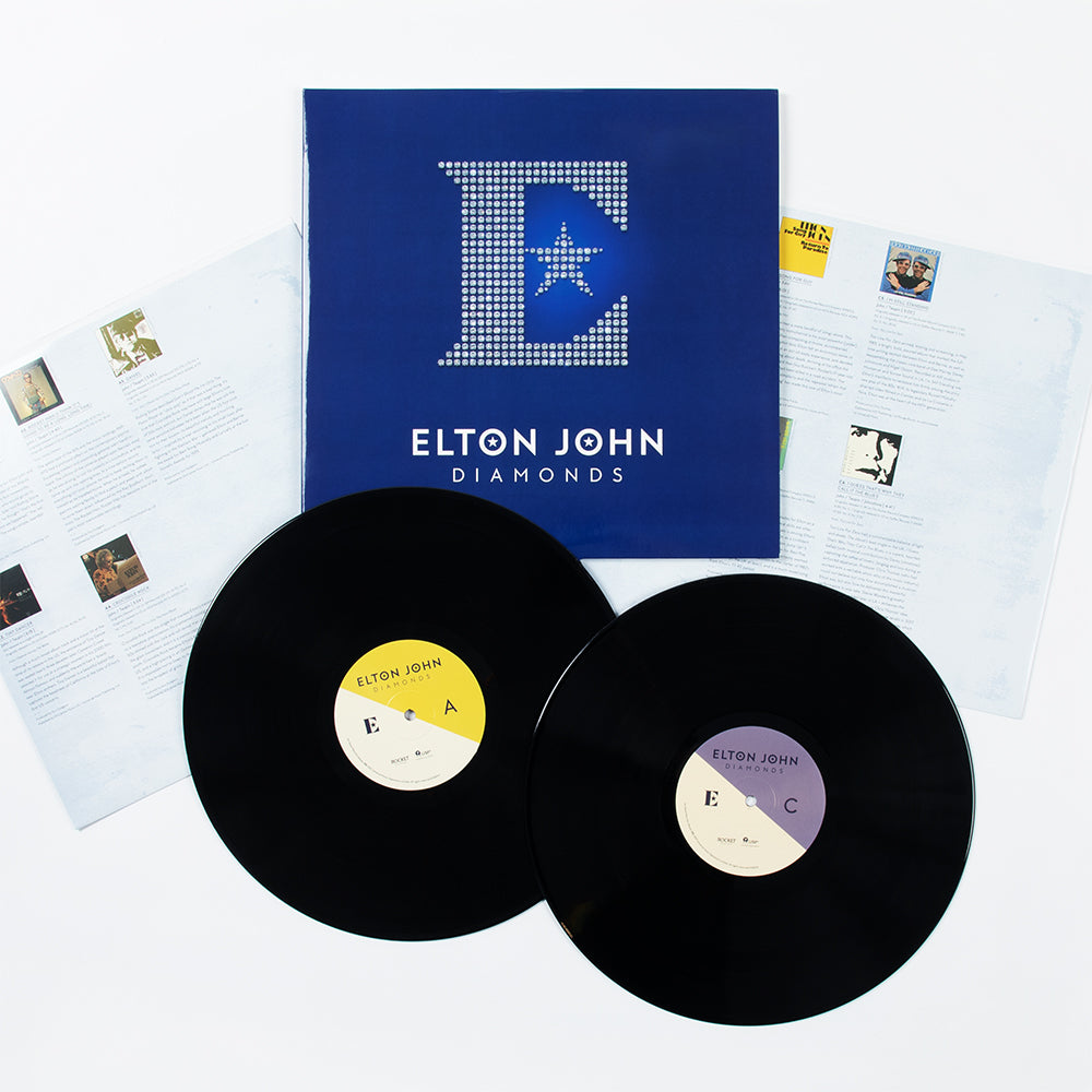 米2discs LP Elton John Diamonds 5768194 The Rocket Record Company,  Records /00660 Elton John - Diamonds Vinyl 2LP - Interscope Records