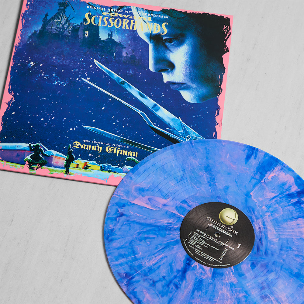 Edward Scissorhands Limited Edition "Candyland" Mix Swirl Vinyl
