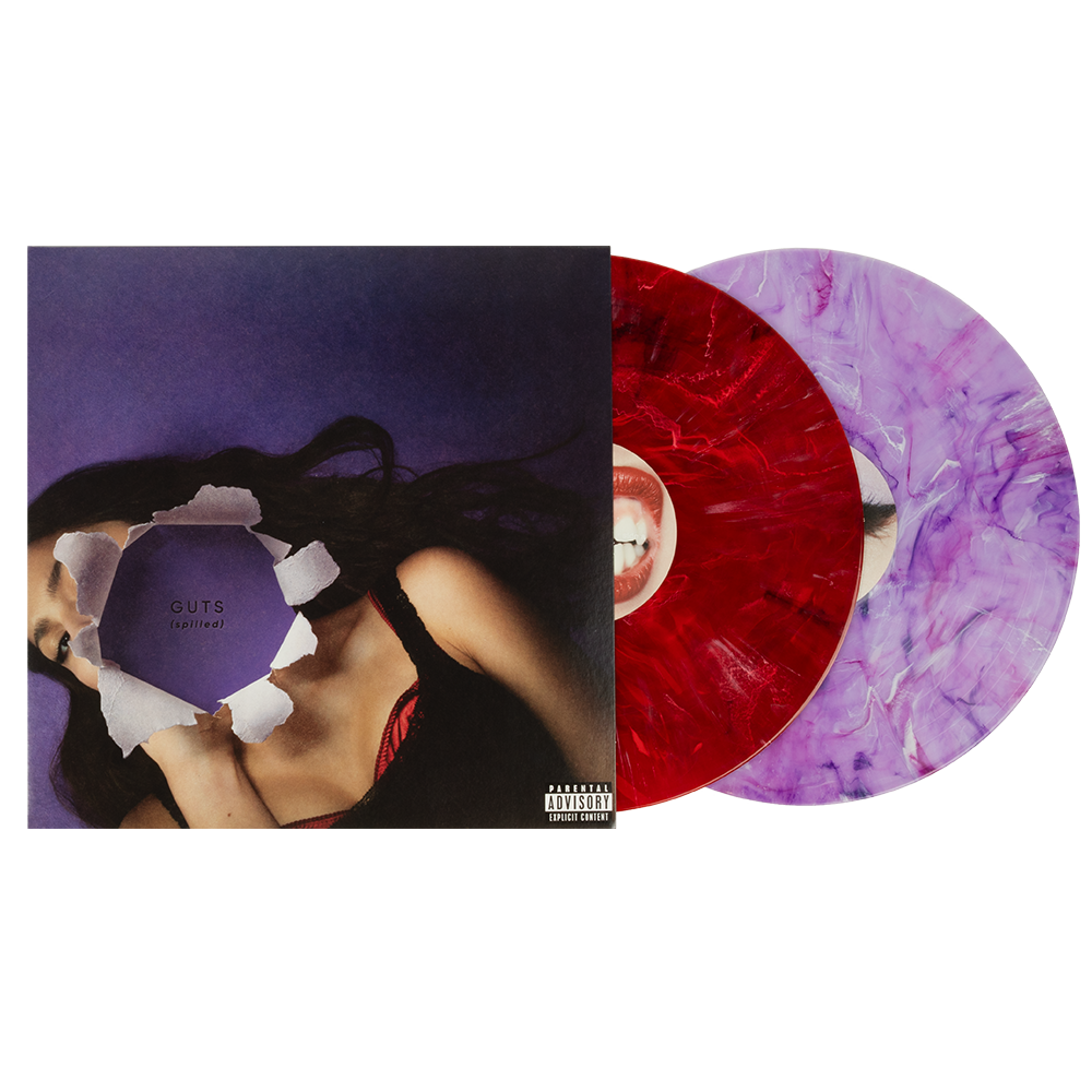 GUTS (spilled) deluxe 2lp marbled version - Interscope Records GUTS (spilled) deluxe 2lp marbled version - Interscope Records