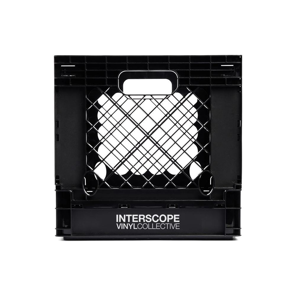 IVC Collapsible Record Crate - Interscope Records