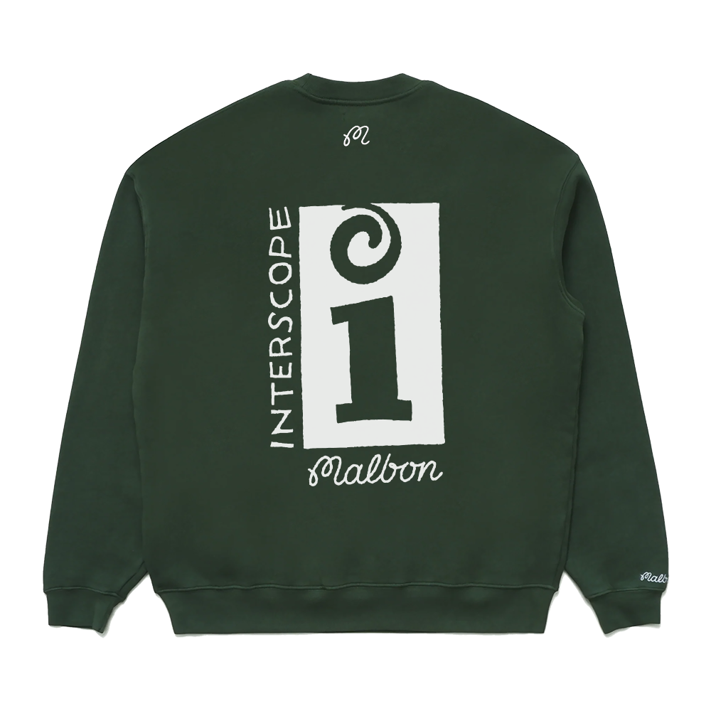 Malbon x Interscope Crewneck - Green