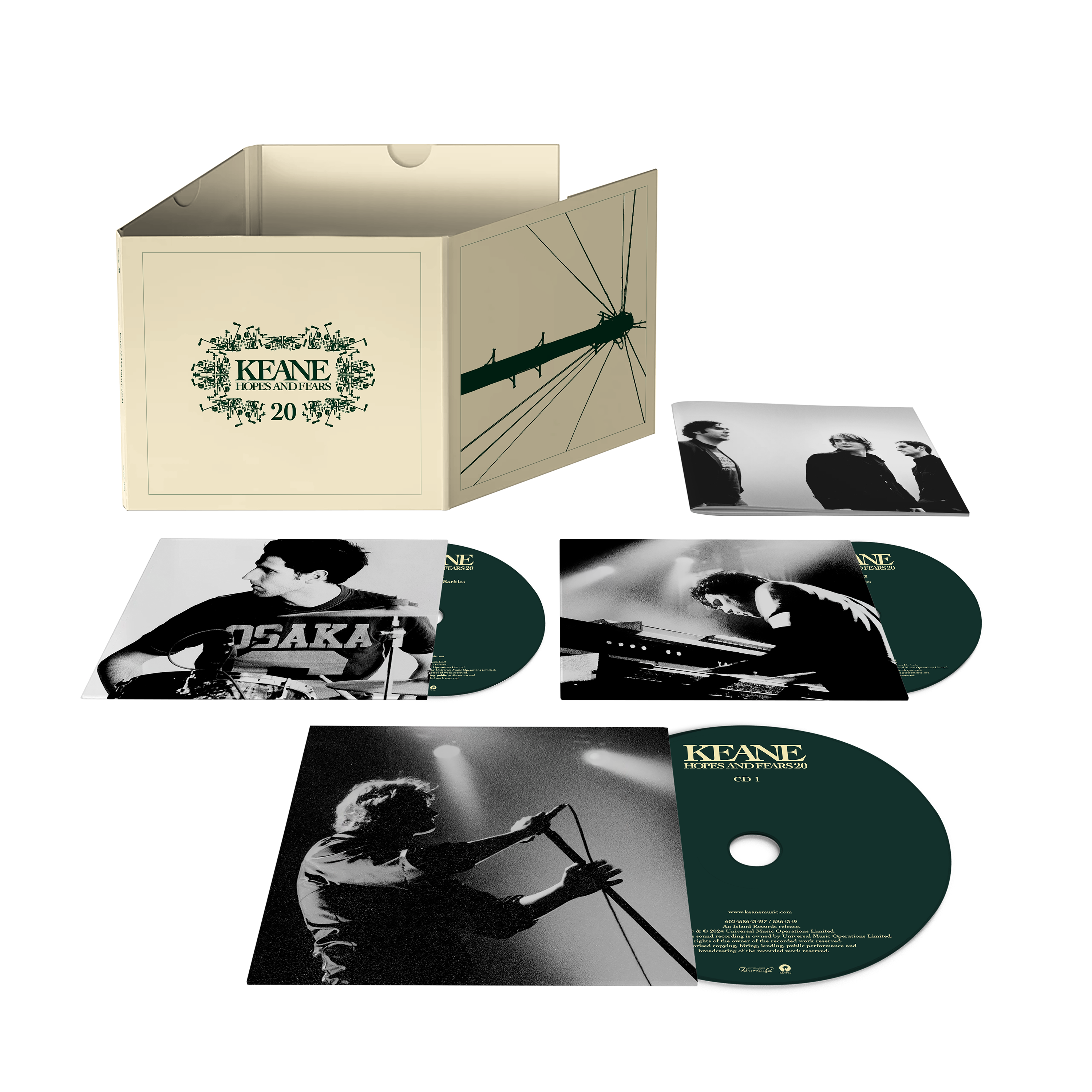 Hopes And Fears 20 3CD - Interscope Records