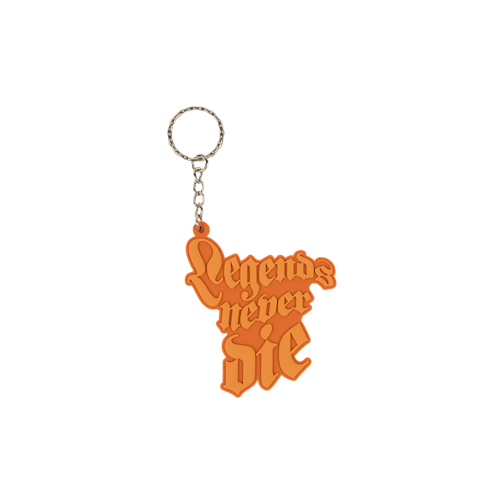 Legends Never Die Keychain