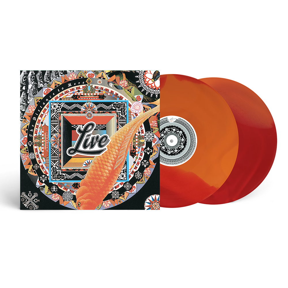 The Distance To Here (Deluxe Edition) 2-Color Mix Apple Red & Orange 2LP