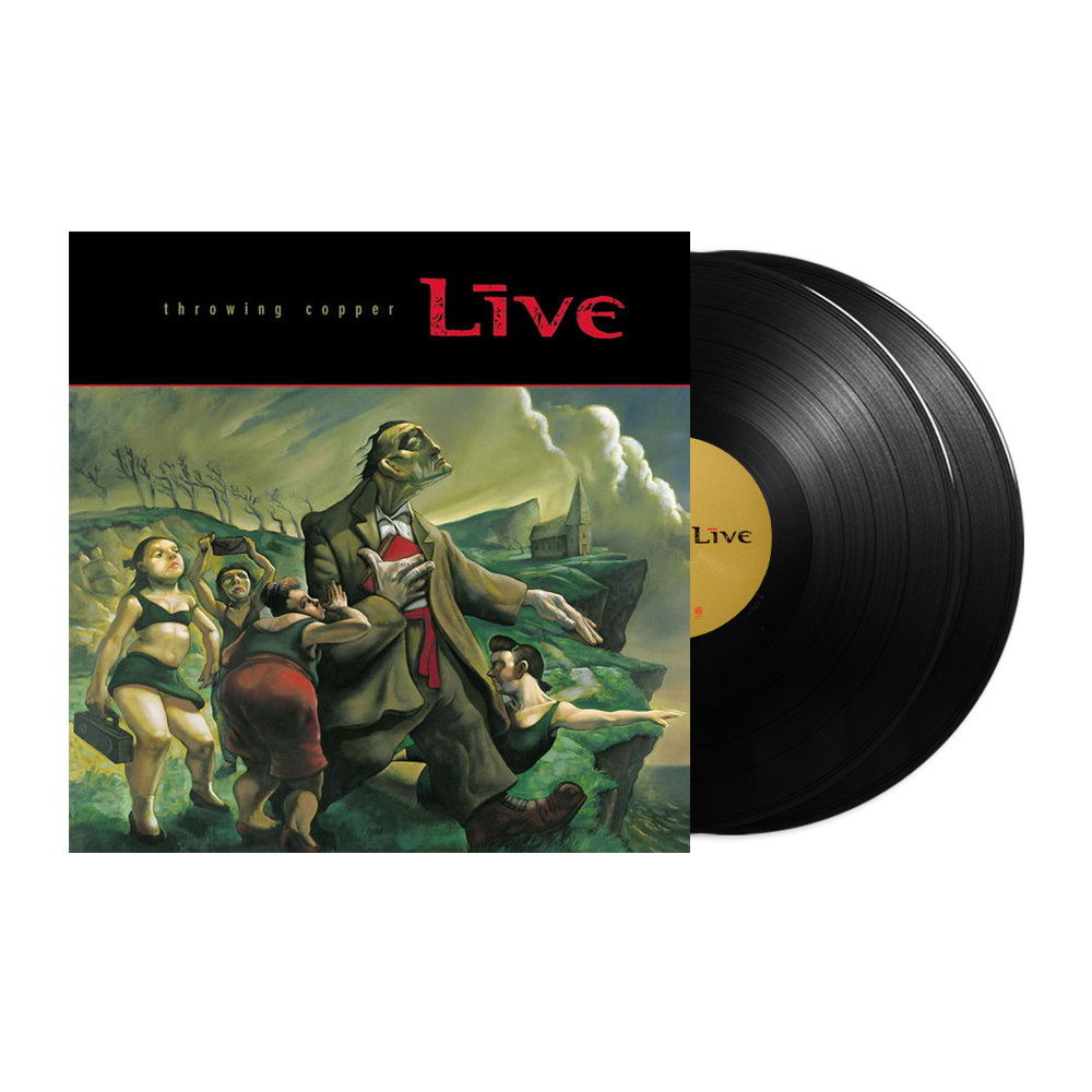 Live - Throwing Copper 2LP - Interscope Records