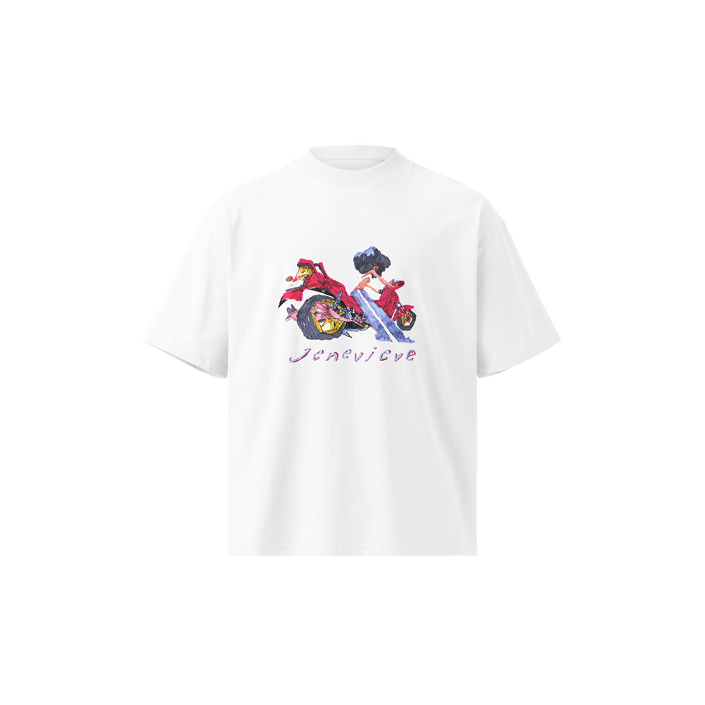 Biker Girl T-shirt - Interscope Records