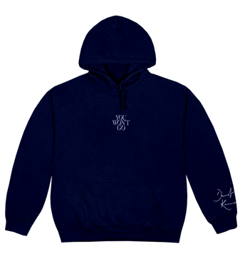 After Rain Navy Blue Hoodie (US Exclusive) front