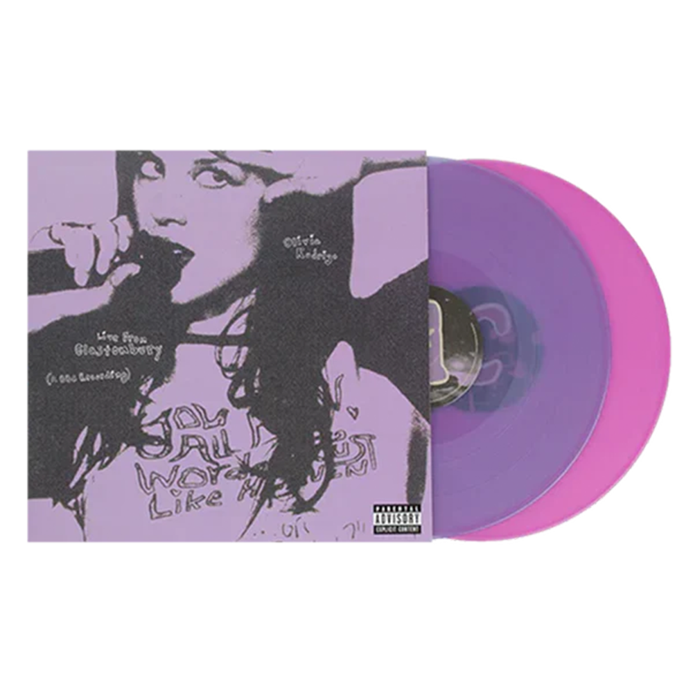 欧2discs LP Olivia Rodrigo Live from Glastonbury (a BBC Recording) [Light Blue 00602488007368 Interscope 未開封 /00660 Live From Glastonbury (A BBC Recording)[Light Blue/Cobalt 2 LP