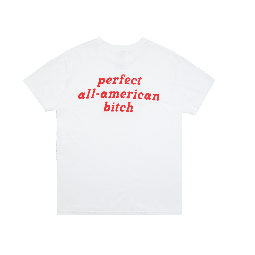 perfect all-american bitch t-shirt