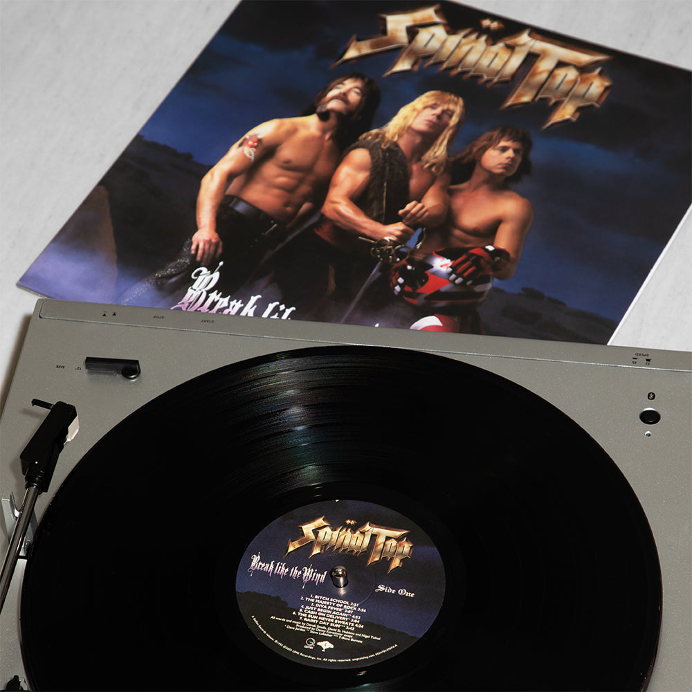 洋楽 G-Rap Ron D - Bleeding Walls Spinal Tap - Break Like The Wind Blue & Red Galaxy Color Vinyl