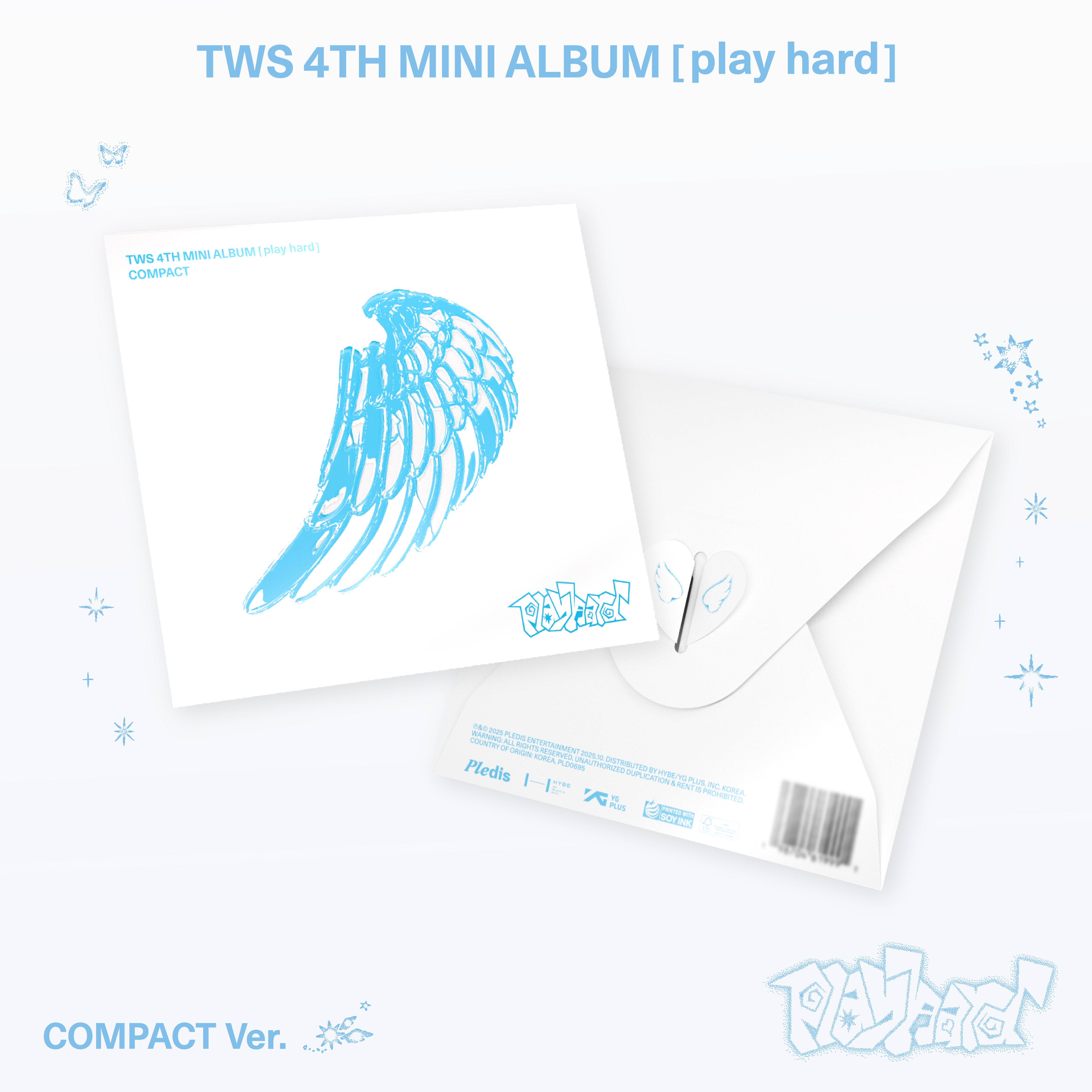 TWS 4th Mini Album: play hard 新品未開封 アルバム TWS 4th Mini Album 'play hard' COMPACT Ver. - Interscope Records