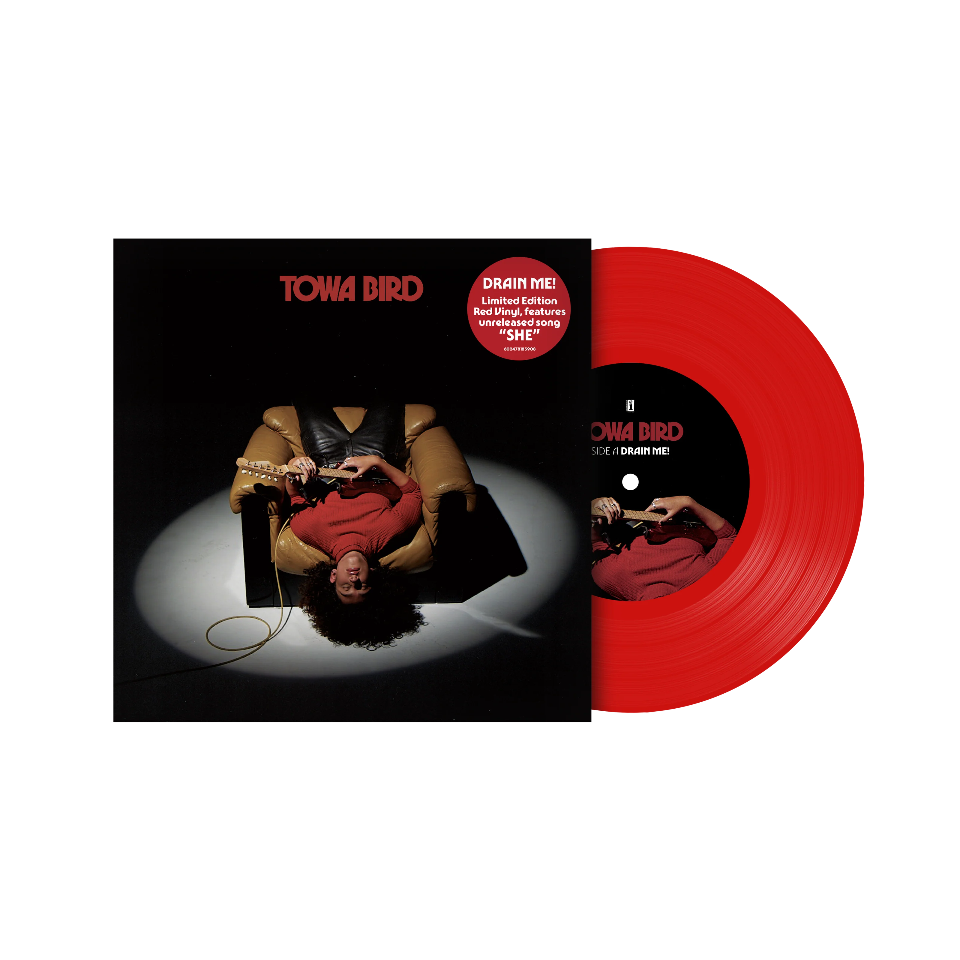 Drain Me/She Limited Edition Opaque Red 7