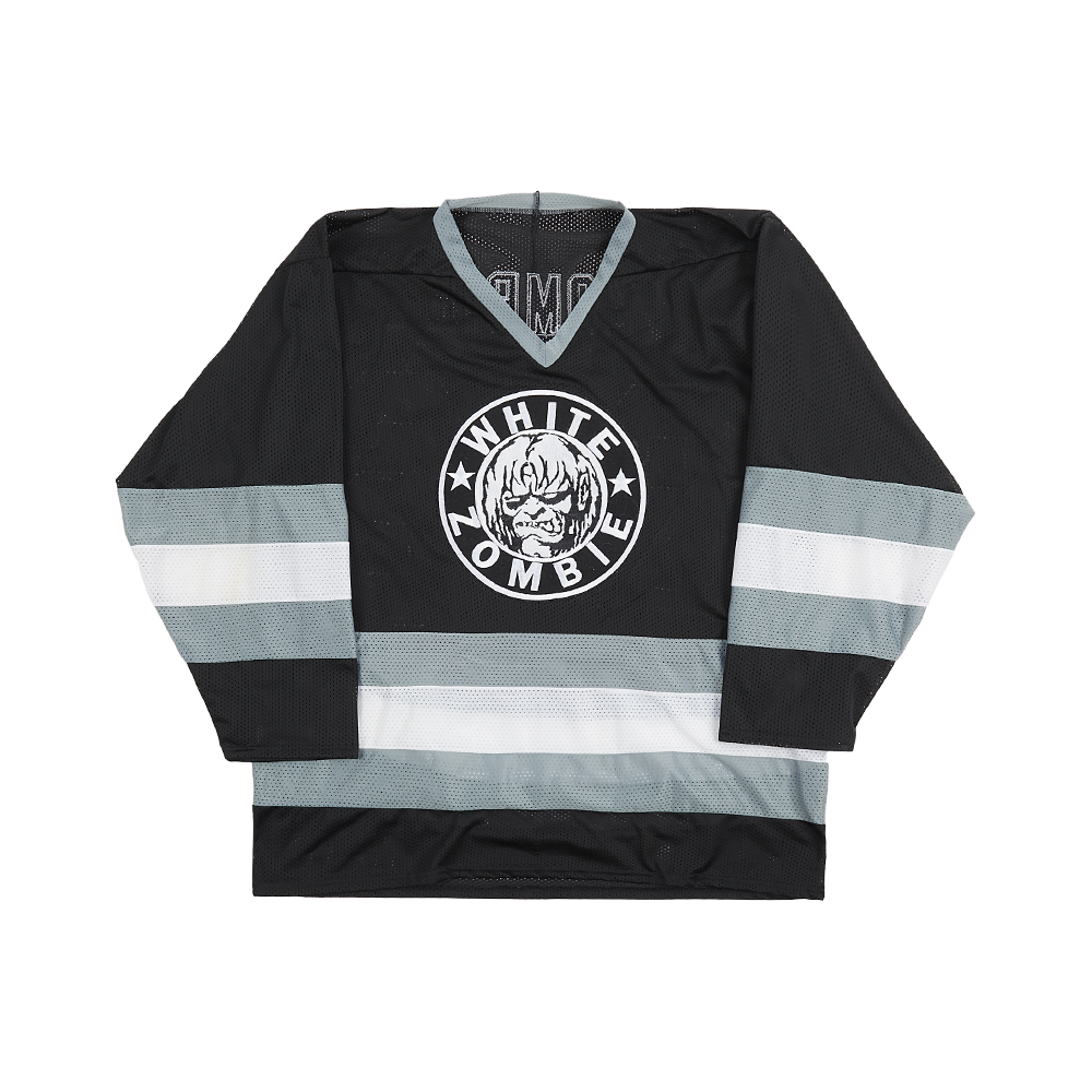 White Zombie Hockey Jersey - XL