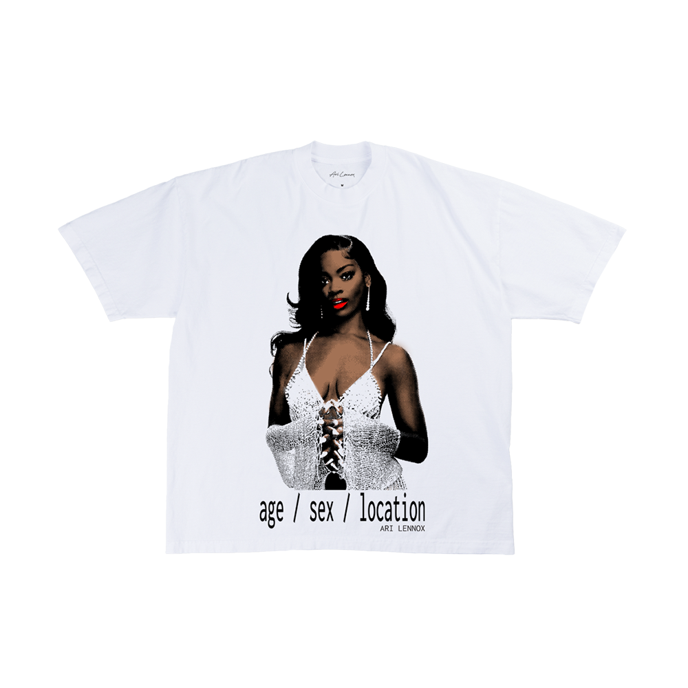 A/S/L White Tour T-Shirt - Interscope Records