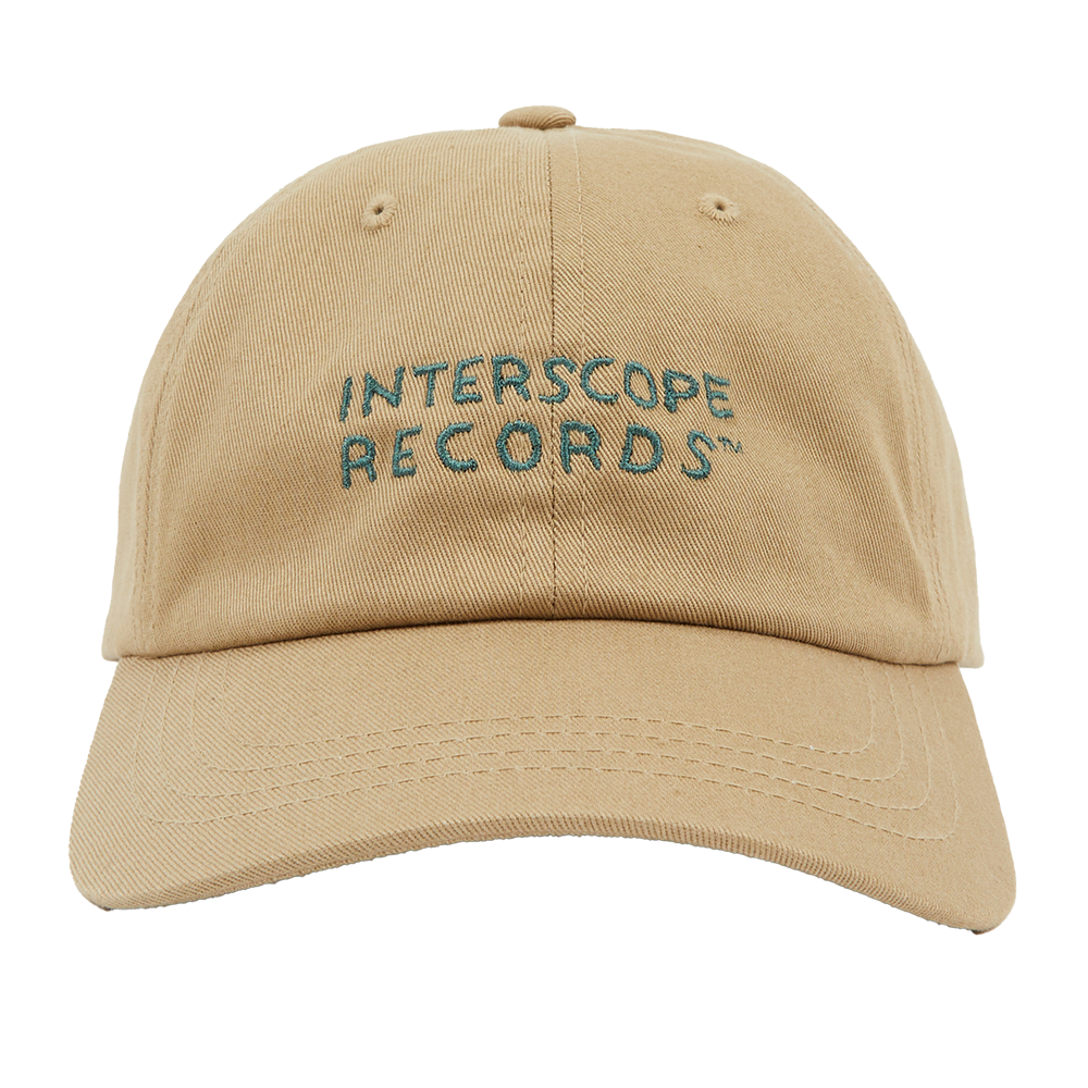Interscope Core Collection Dad Hat - Khaki Front