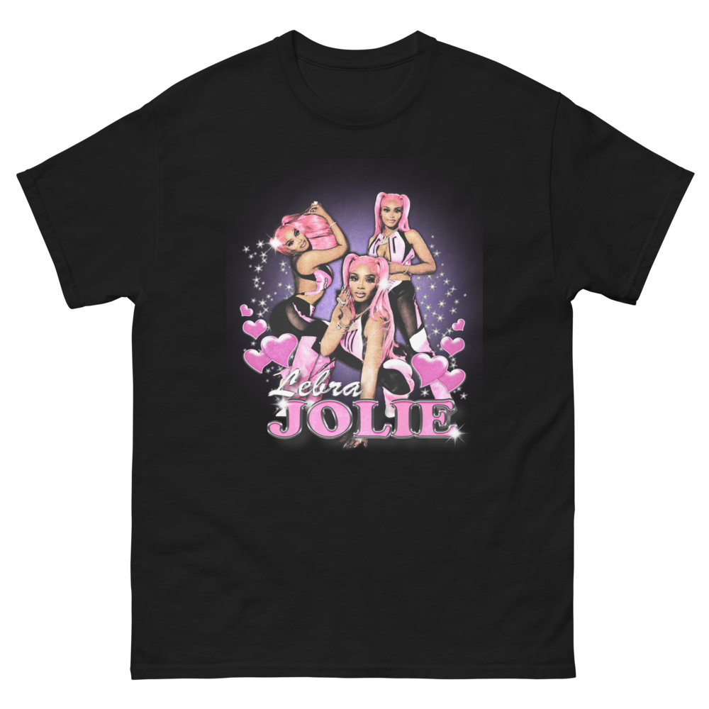 "It Girl" T-shirt with Pink Graphic