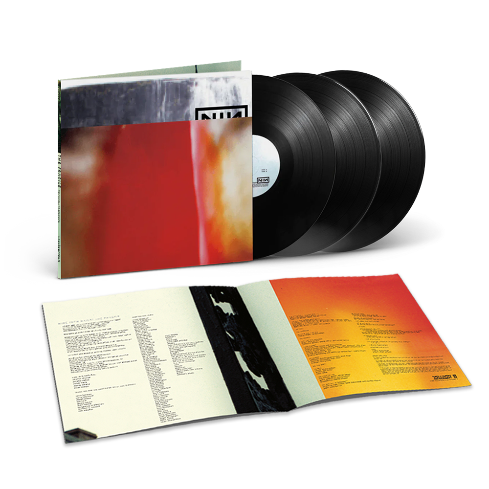 【貴重】NINE INCH NAILS THE FRAGILE LPレコード Nine Inch Nails - The Fragile Vinyl 3LP - Interscope Records