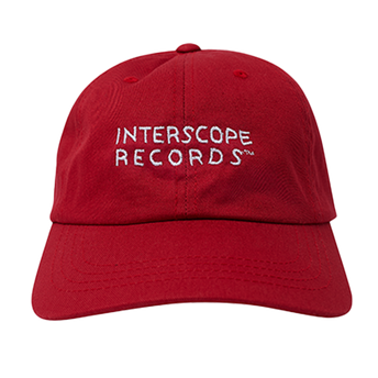 Interscope Core Collection Dad Hat - Red