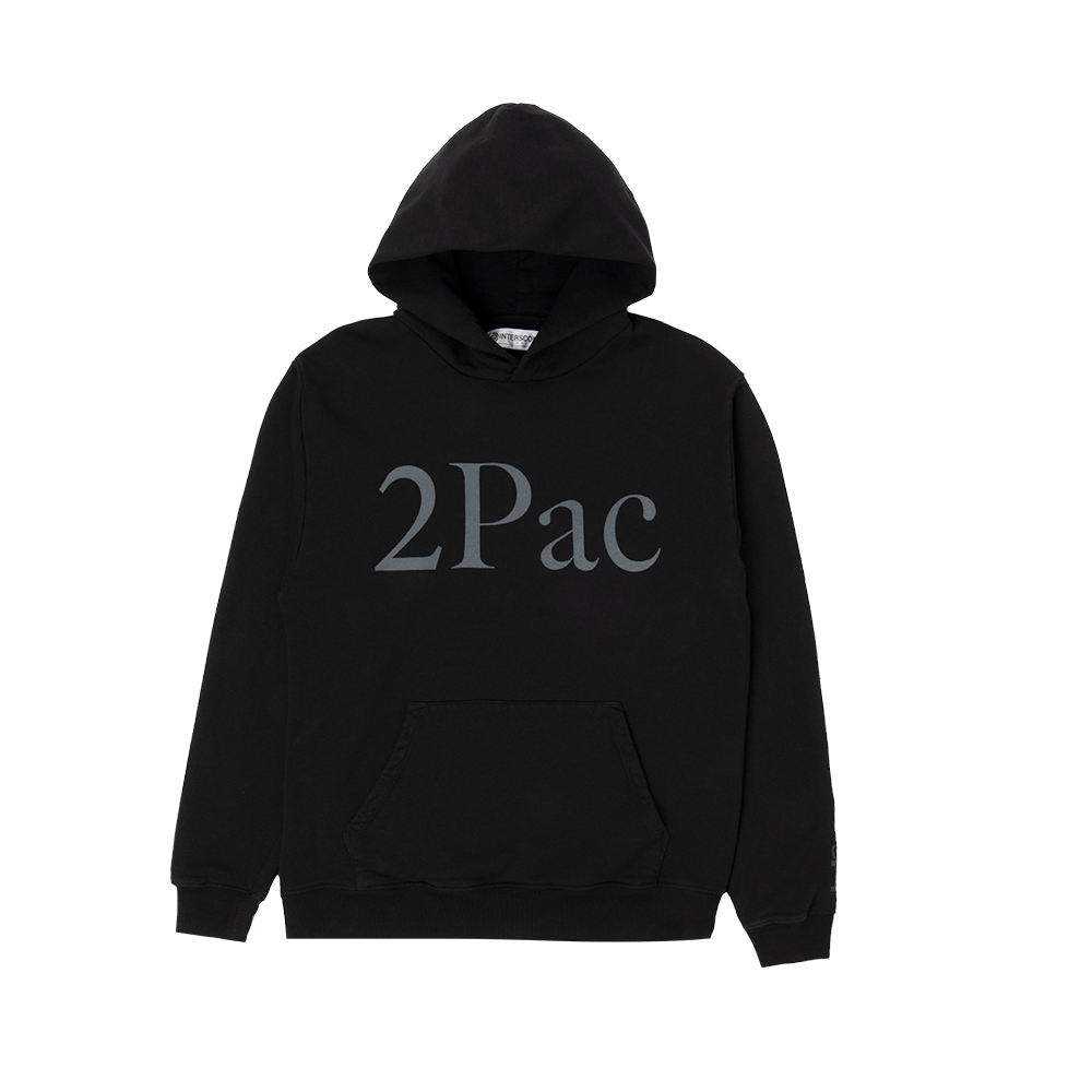 2Pac Fragment x 2Pac Black Hoodie Interscope Records