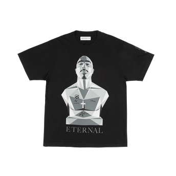 Fragment x 2Pac Black T-Shirt Front