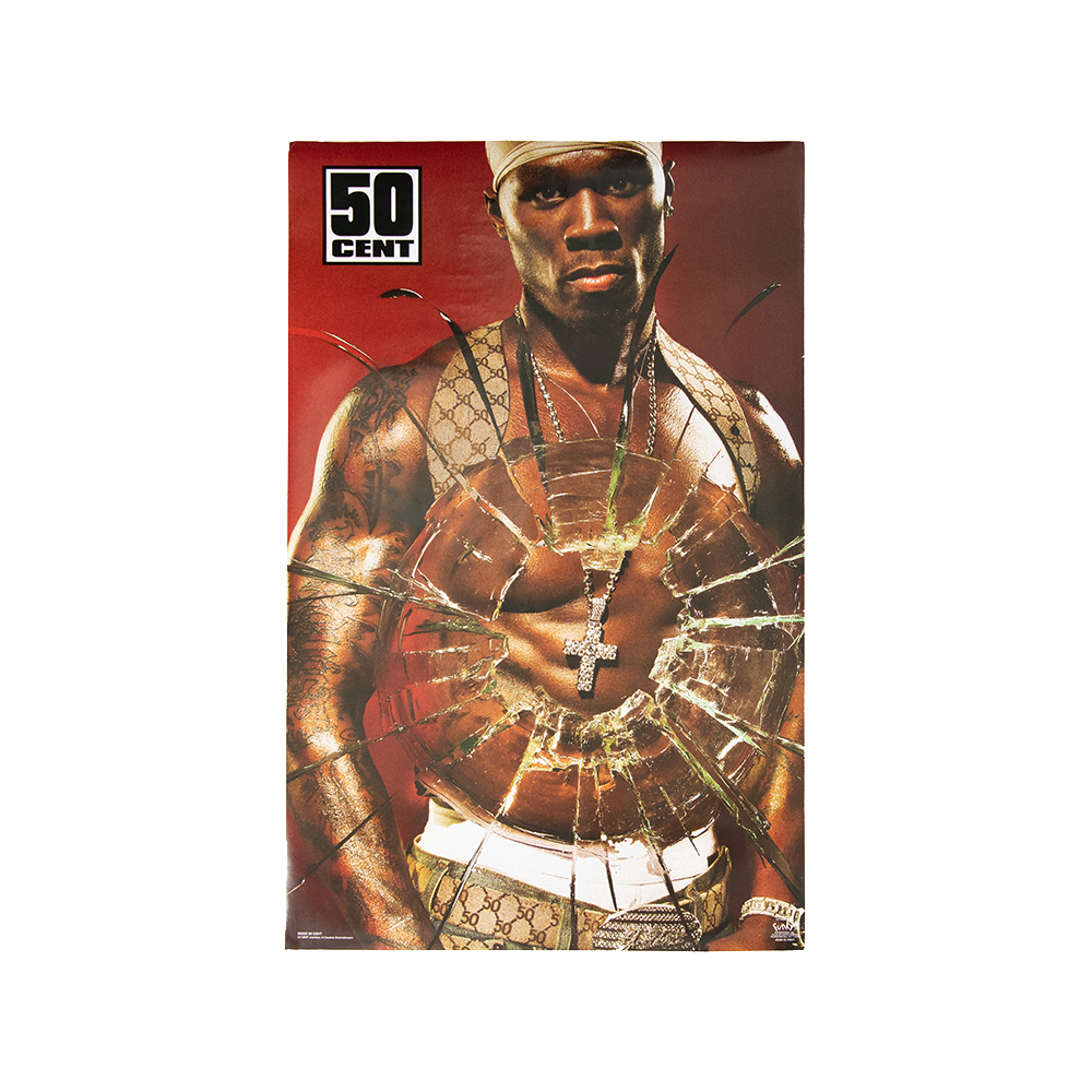 50 Cent Vintage Poster