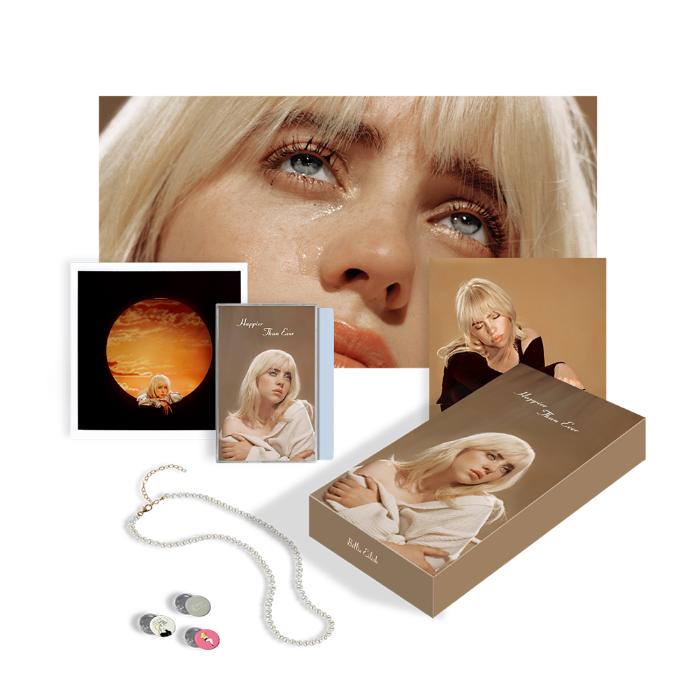 Happier Than Ever Cassette Box - Interscope Records Happier Than Ever Cassette Box - Interscope Records
