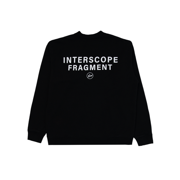 Interscope x Fragment Collection 01 - Black Crewneck