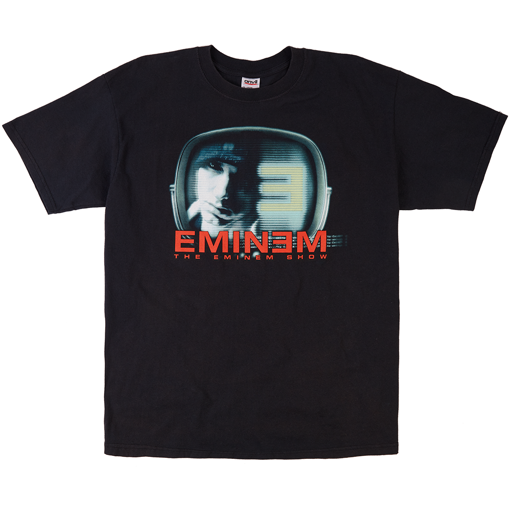 The Eminem Show Vintage T-Shirt - Interscope Records The Eminem Show Vintage T-Shirt - Interscope Records