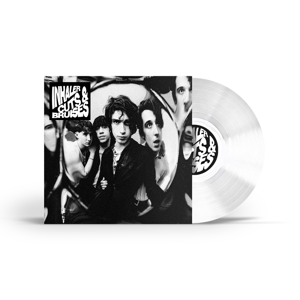 INHALER 直筆サイン付き LPレコード Cuts & Bruises Cuts & Bruises Standard White Vinyl - Interscope Records