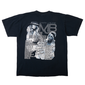 Mary J. Blige "The Breakthrough Experience" Vintage T-Shirt - Back