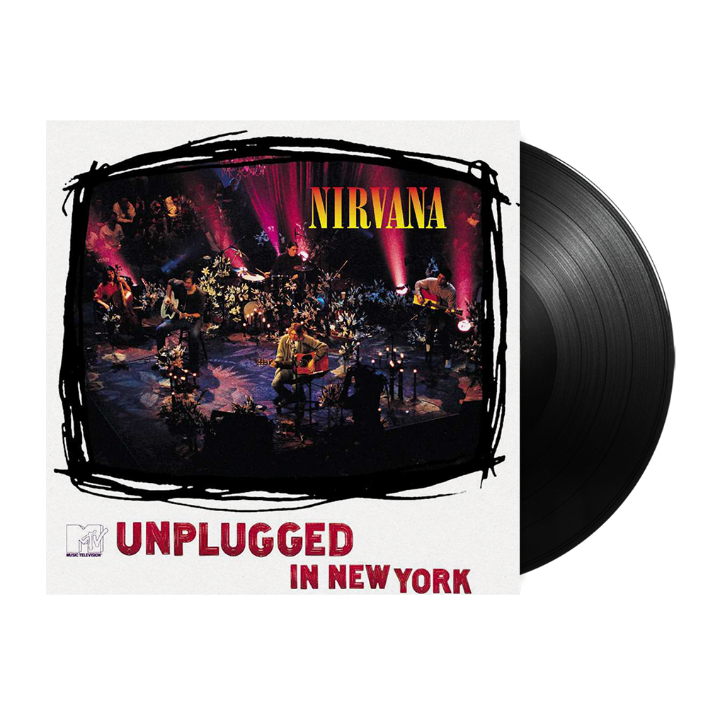 NIRVANA MTV UNPLUGGED アンプラグド アナログ レコード Nirvana - MTV Unplugged In New York LP - Interscope Records