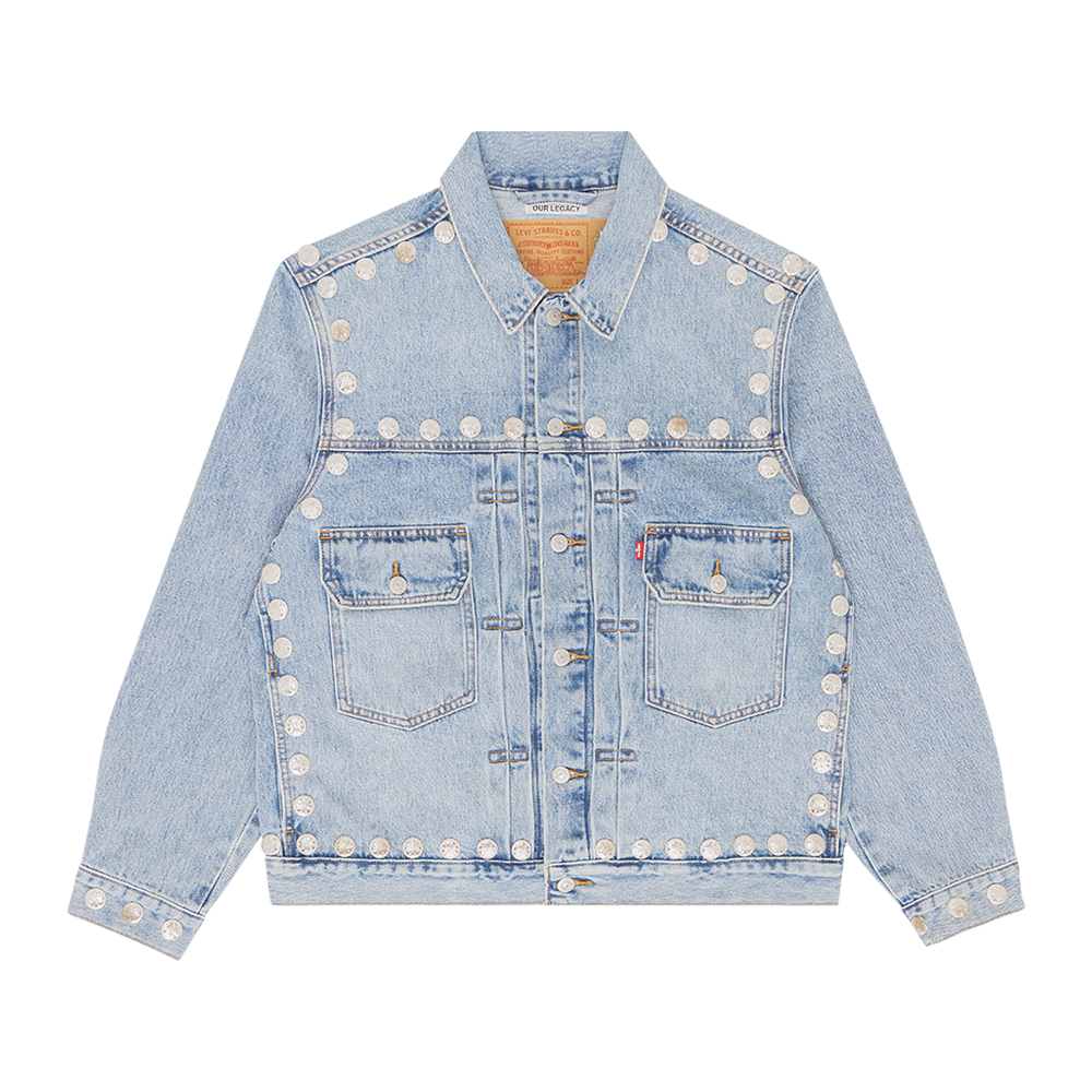 2Pac x Denim Tears x Our Legacy Type-2 Light Wash Front