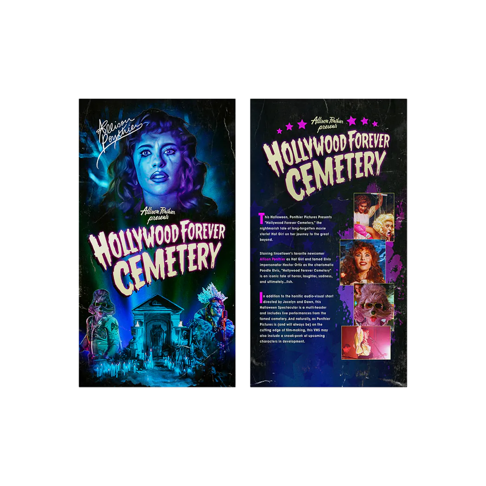(未使用･未開封品)Hollywood 4 [VHS] Hollywood Forever Cemetery Signed Collector's VHS