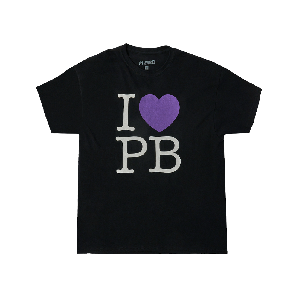 I Love PB Black T-Shirt - Interscope Records I Love PB Black T-Shirt - Interscope Records