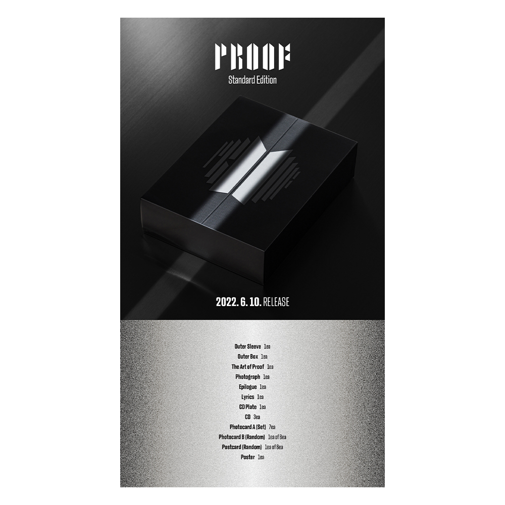 BTSアルバム Proof(Standard Edition) 54枚 Proof' (Standard Edition) - Interscope Records