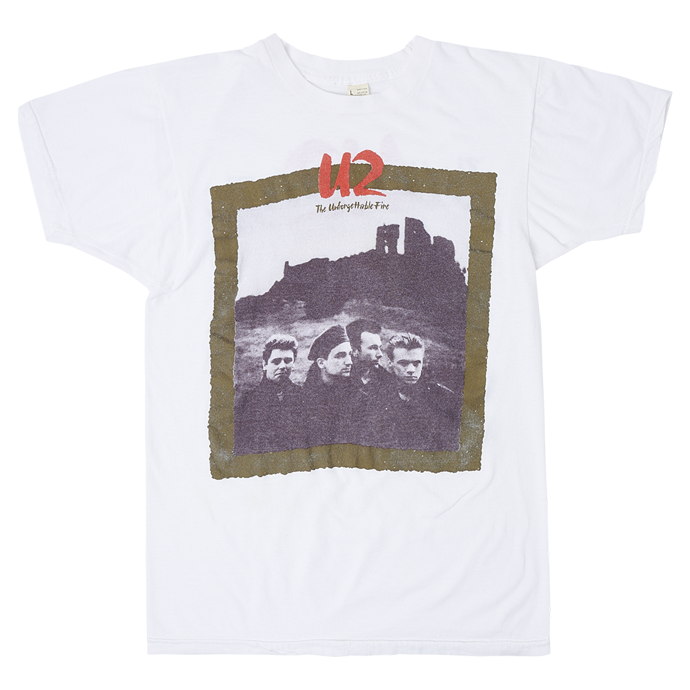 U2 The Unforgettable Fire Vintage T-Shirt Front