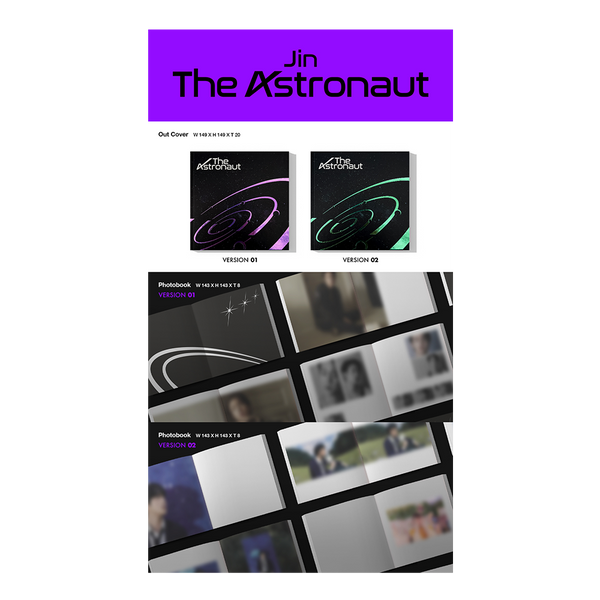 “The Astronaut” CD (VERSION 02)