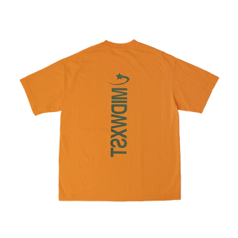 midwxst Orange Mirror T-Shirt Back