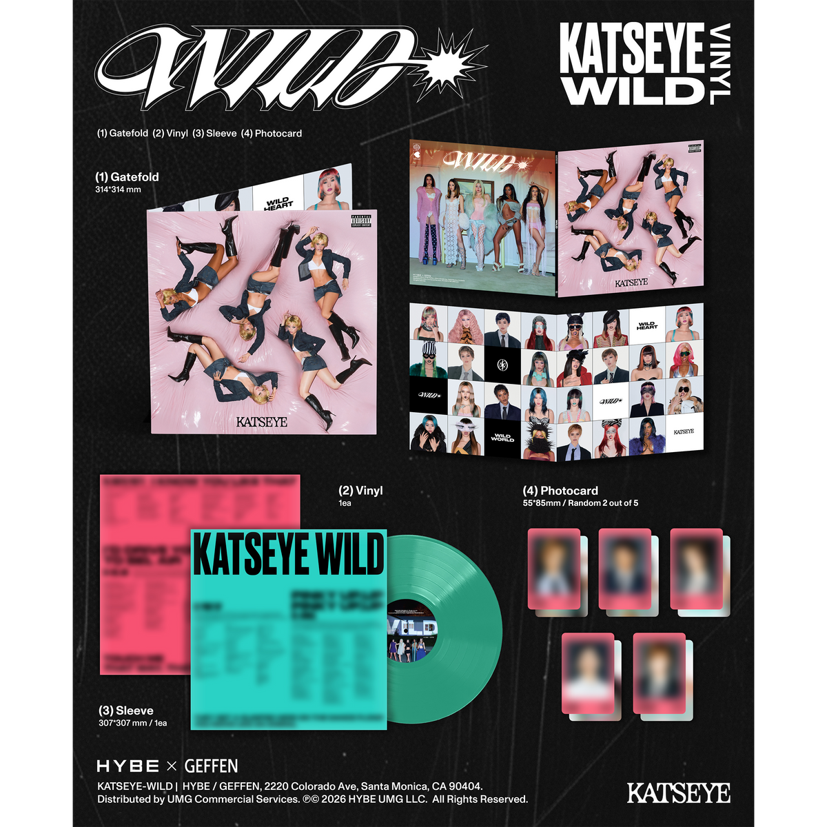 WILD - Standard Vinyl Vertical