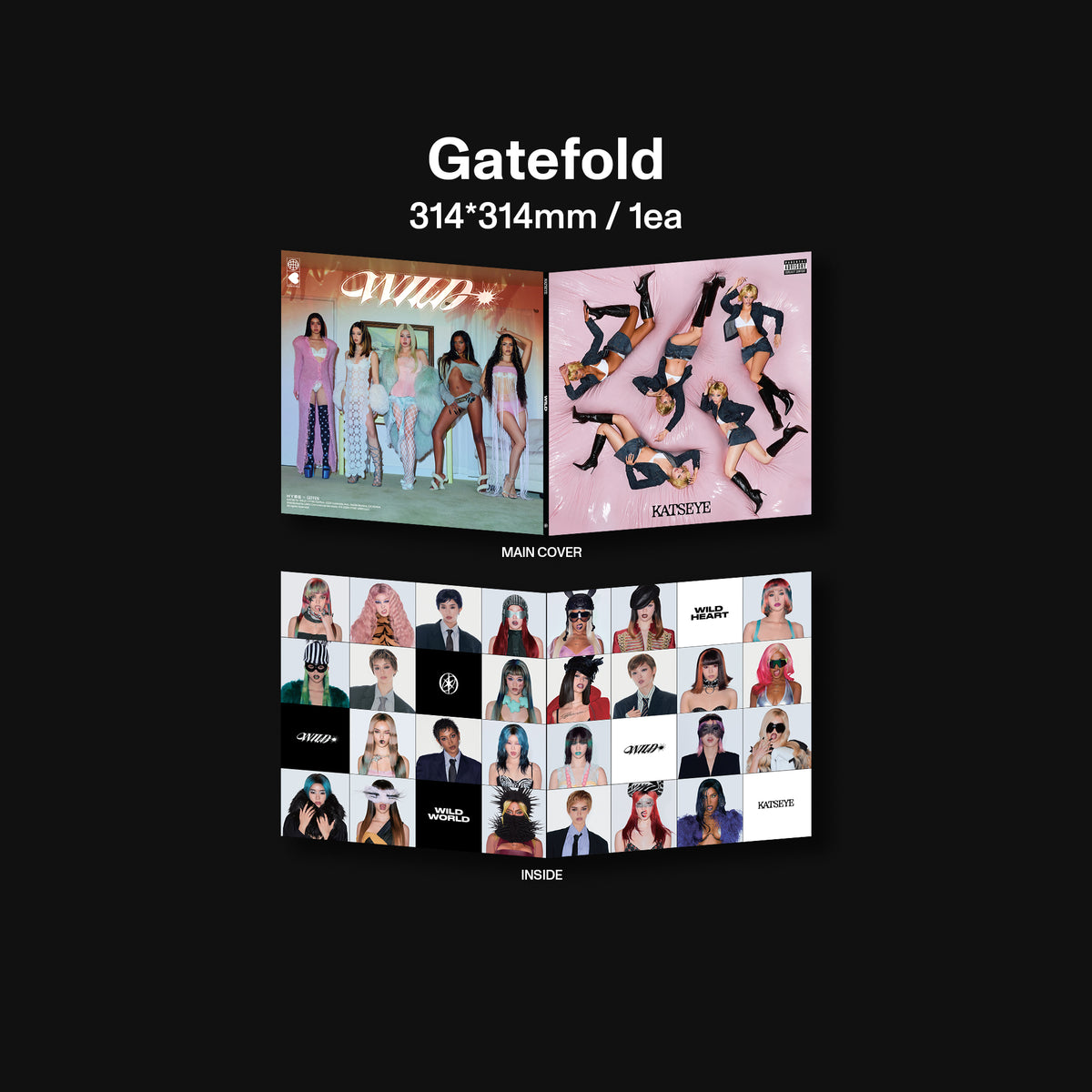 WILD - Standard Vinyl Gatefold