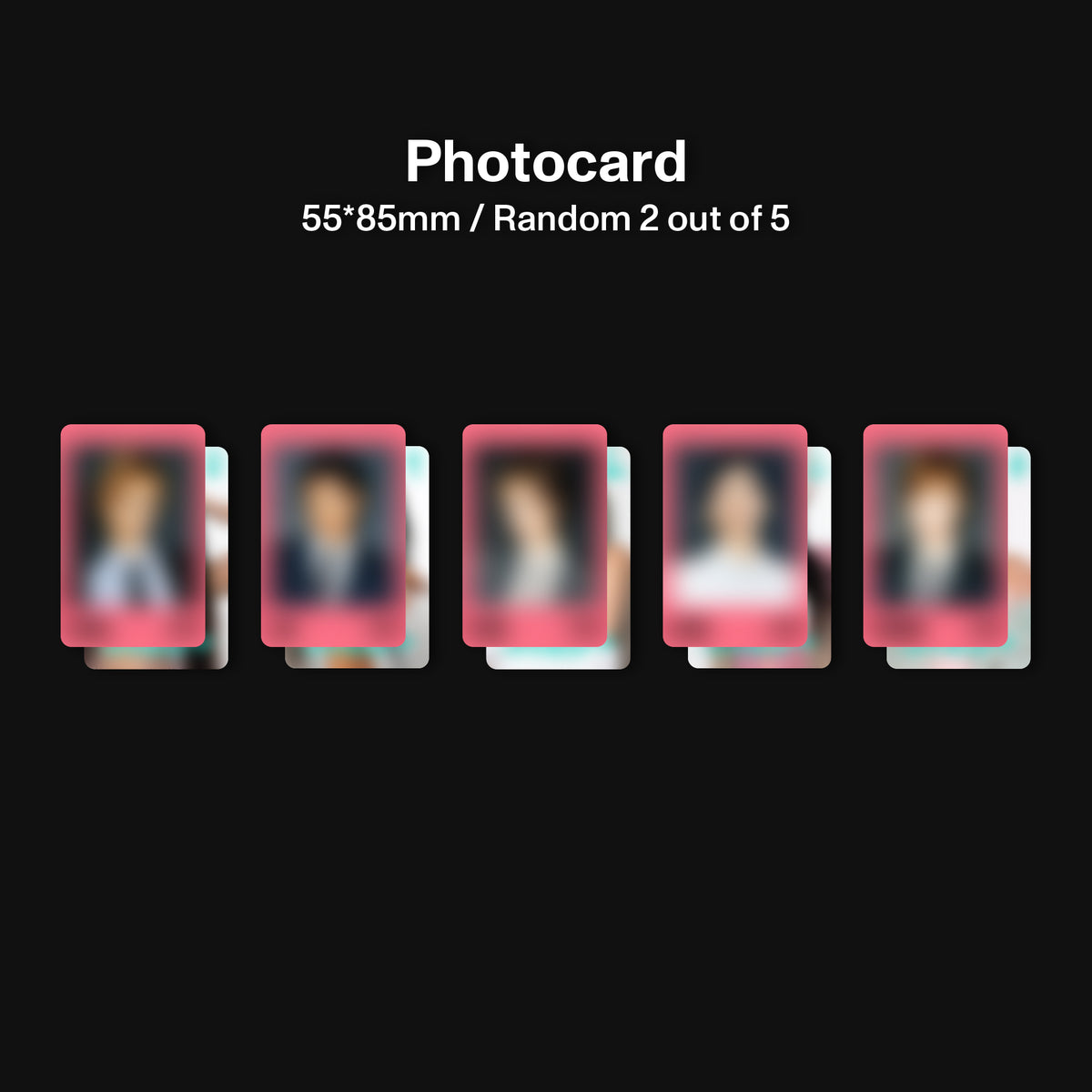 WILD - Standard Vinyl Photocard