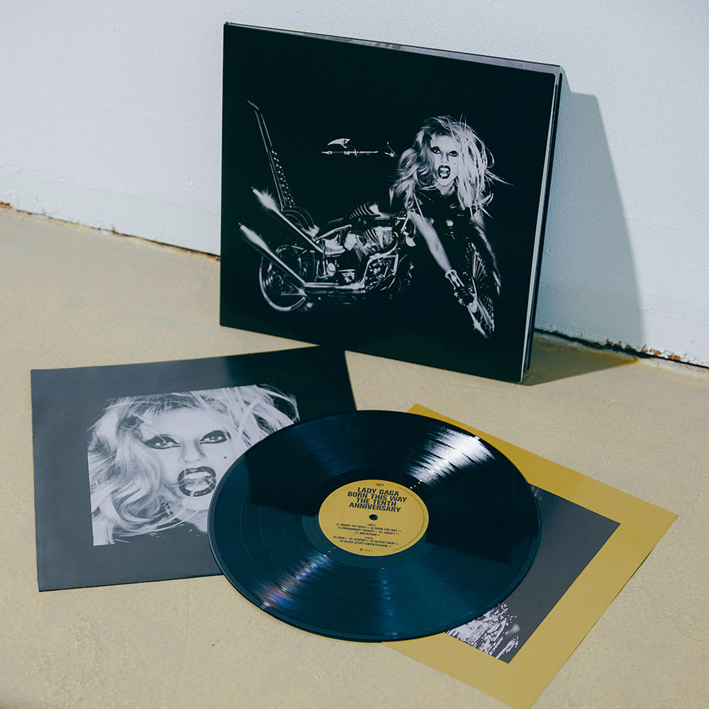 'Born This Way 10th Anniversary' 3LP Vinyl (180 Gram) Cover