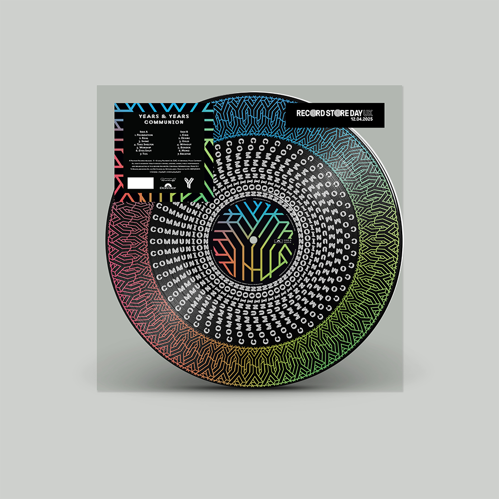 Communion 10th Anniversary Zoetrope Vinyl - Interscope Records Communion 10th Anniversary Zoetrope Vinyl - Interscope Records